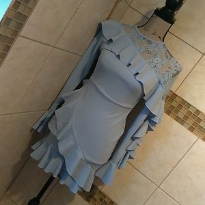 Missguded Pastel blue dress